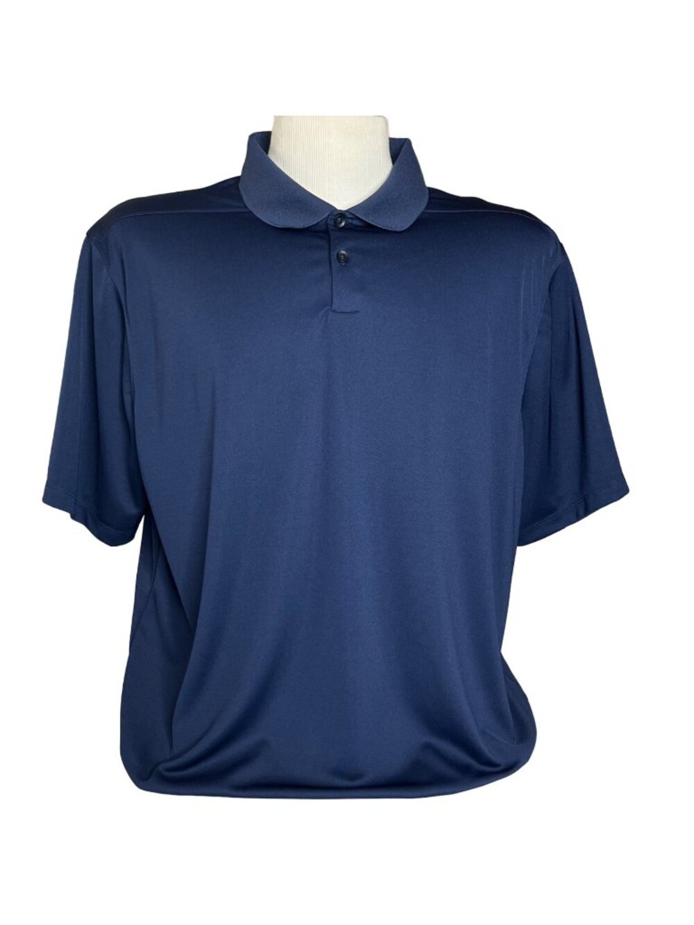 Nike Golf Polo Shirt Mens XXL Blue Activewear Drifit Casual